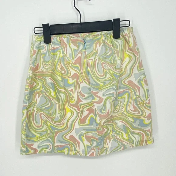 Target Art Class Girls Pastel Swirl Patterned Kids Skirt Size L Large 10/12, 996 - Picture 5 of 5
